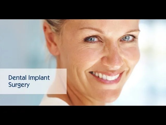 Dental Implant Surgery Video Thumbnail